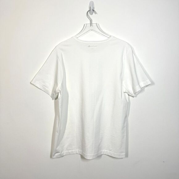 Merz B Schwanen Men’s Size XXL 215 Loopwheeled T-Shirt Classic White T-Shirt NWT - Picture 5 of 16